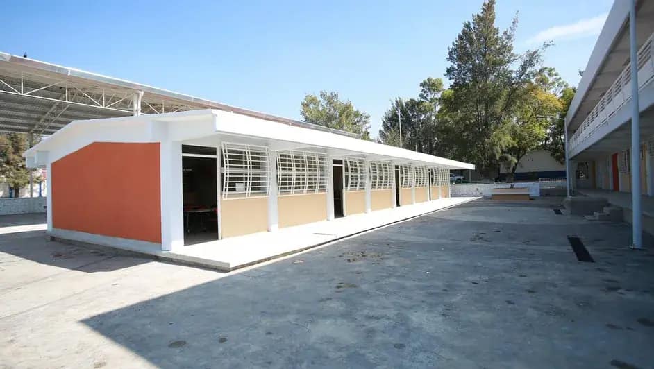 Aulas rehabilitadas del jardín de niños